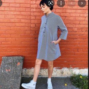 Nooworks Nico Dress in Railroad Stripes. Worn Once. Size XL.